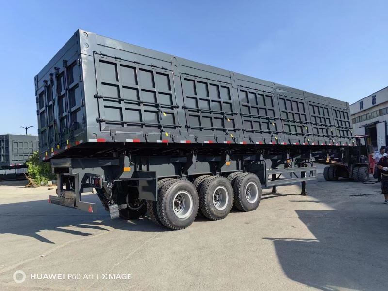 25 CBM Side Dump Trailer